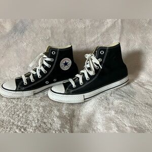 Black Converse All Star Kids High Top Shoe Size 3